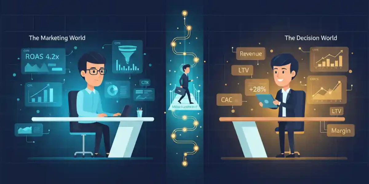 Dois mundos: marketing e negócios